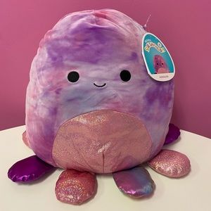 Squishmallow purple octopus Adelaide 12”